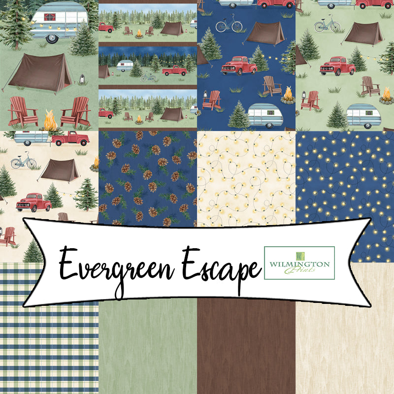 Evergreen Escape by Danielle Murray for Wilmington Prints