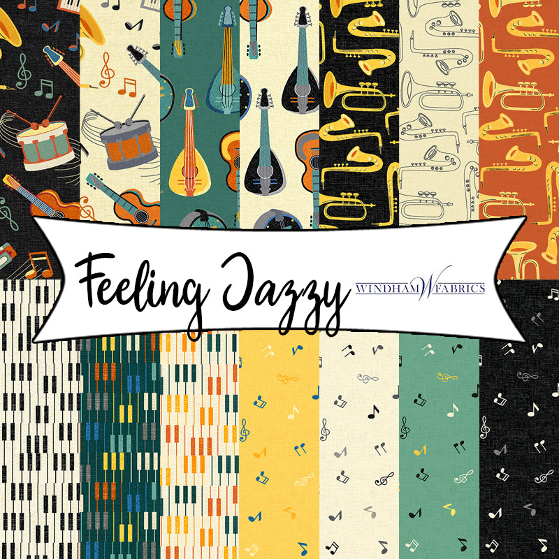 Feeling Jazzy by Whistler Studios for Windham Fabrics