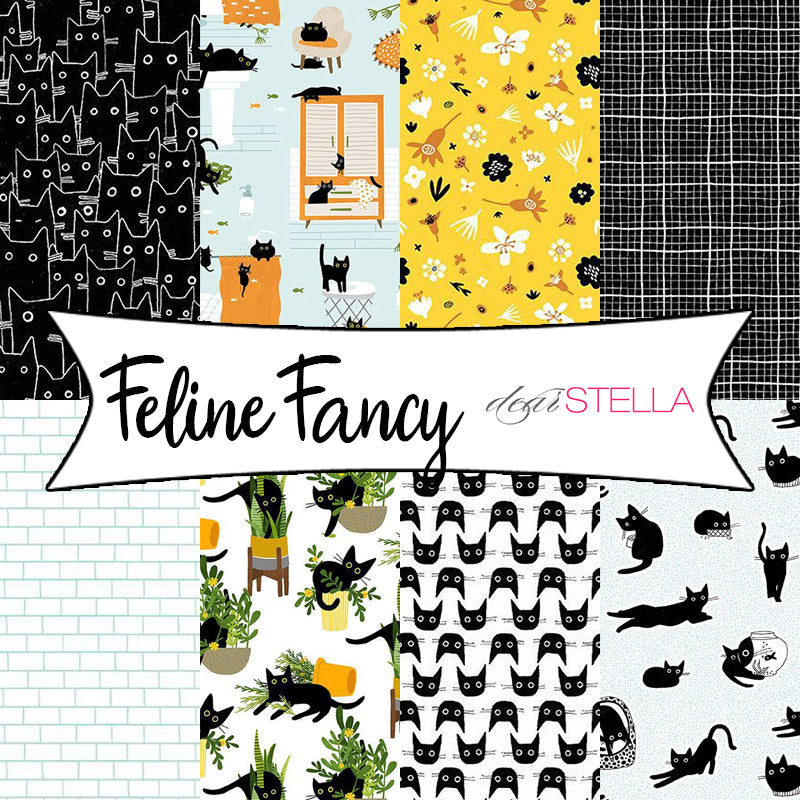 Feline Fancy by Leezaworks for Dear Stella Design