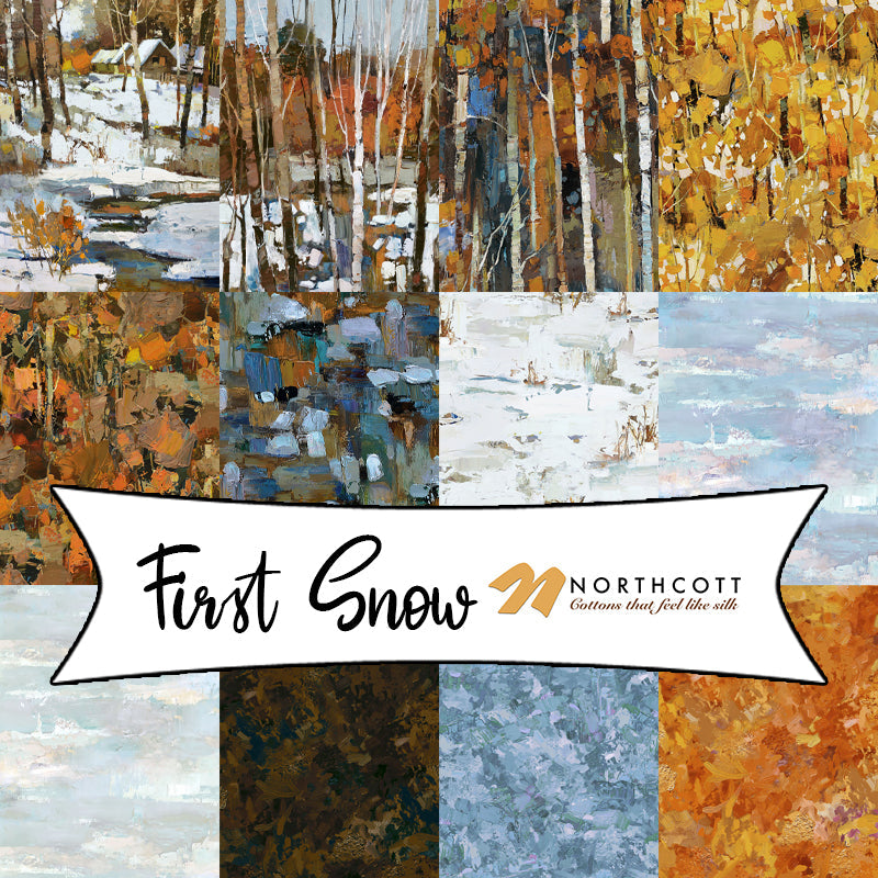 First Snow by Iosif Derecichei for Northcott Fabrics