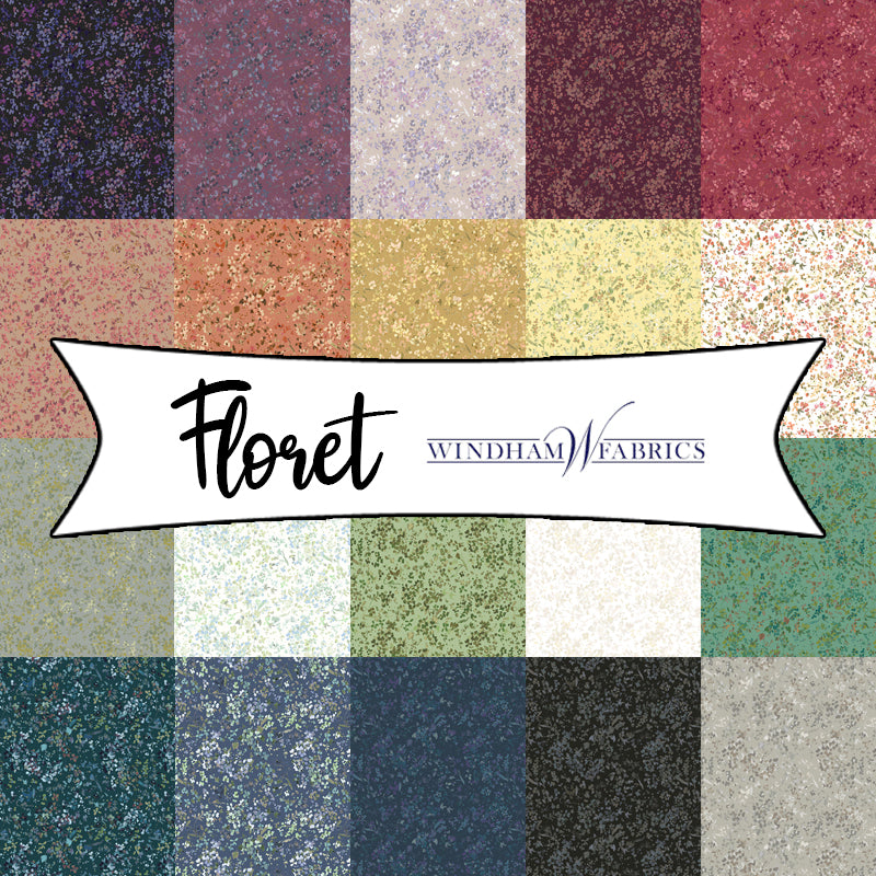Floret by Kelly Ventura for Windham Fabrics