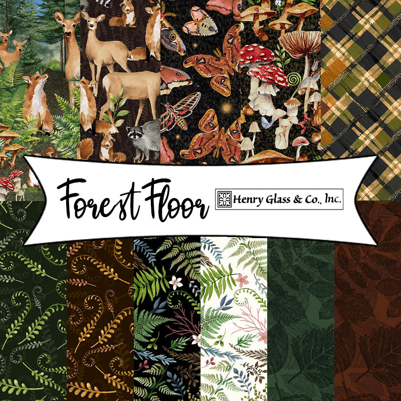 Forest Floor by Barb Tourtillotte for Henry Glass Fabrics