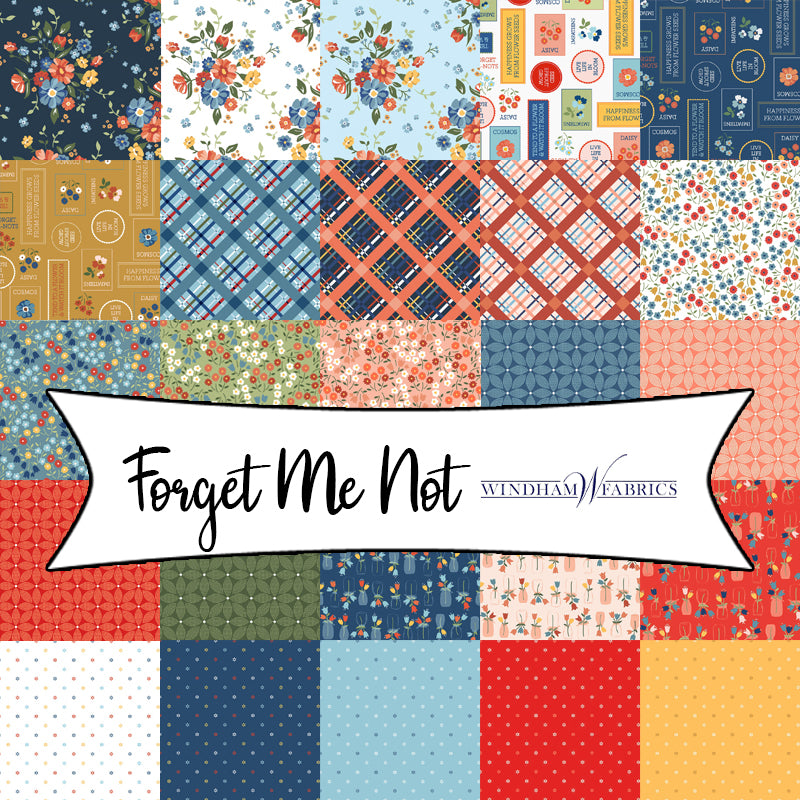 Forget Me Not by Allison Harris for Windham Fabrics