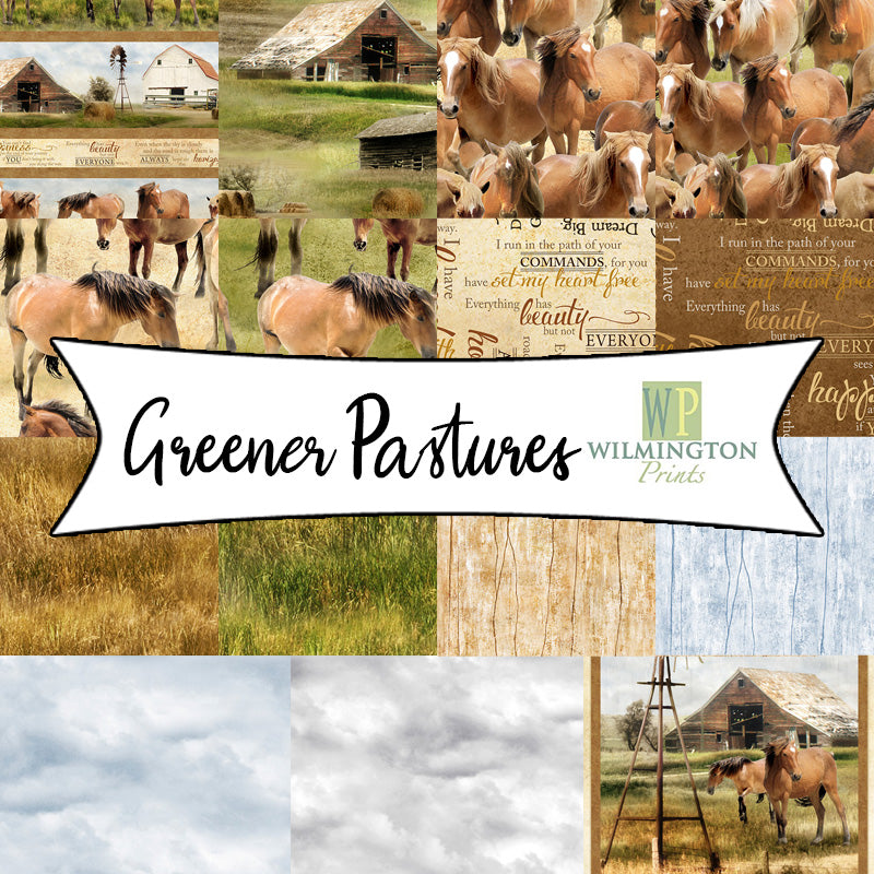 Greener Pastures by Jennifer Pugh for Wilmington Prints