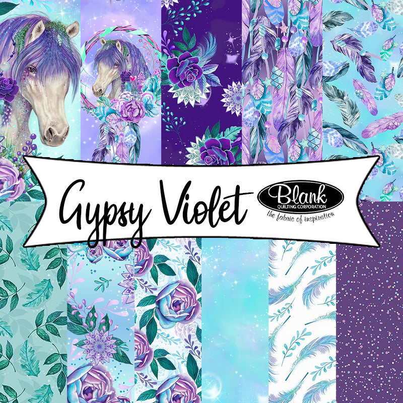 Gypsy Violet by Sheena Pike for Blank Quilting