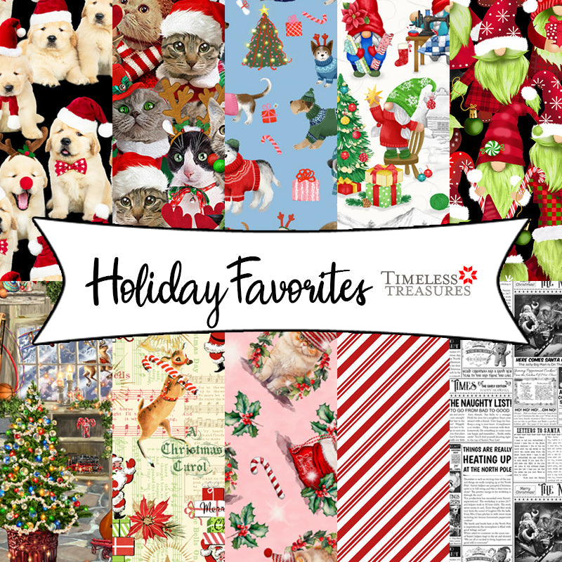 Holiday Favorites from Timeless Treasures Fabrics