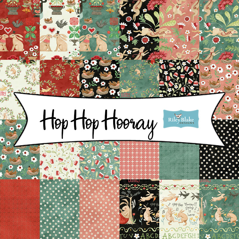 Hop Hop Hooray by Teresa Kogut for Riley Blake Designs