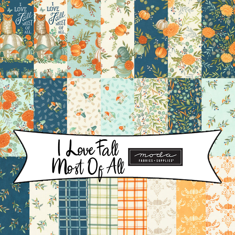 I Love Fall Most Of All by Deb Strain for Moda Fabrics