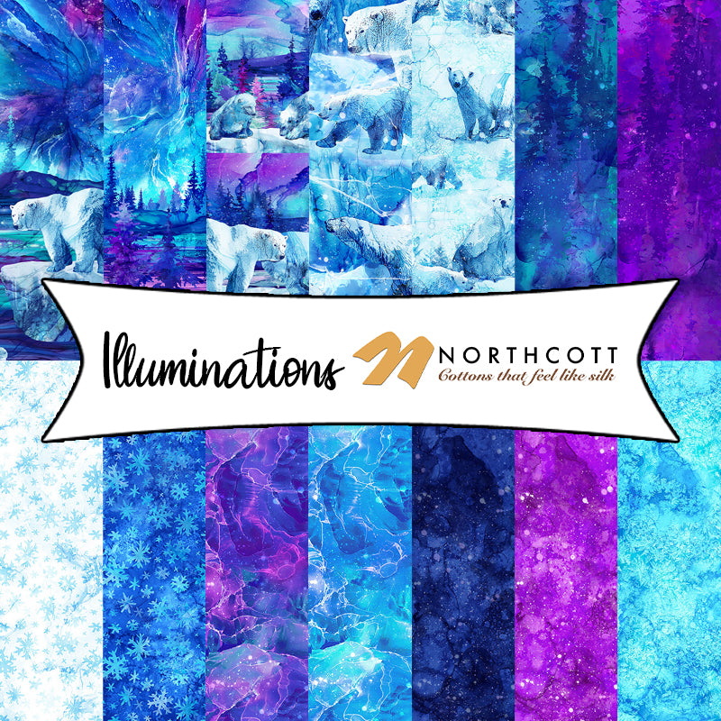 Illuminations by Deborah Edwards & Melanie Samra for Northcott Fabrics