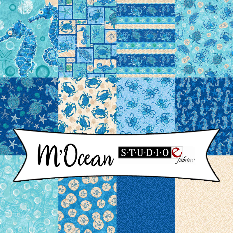 M'Ocean by Victoria Hutto for Studio E Fabrics