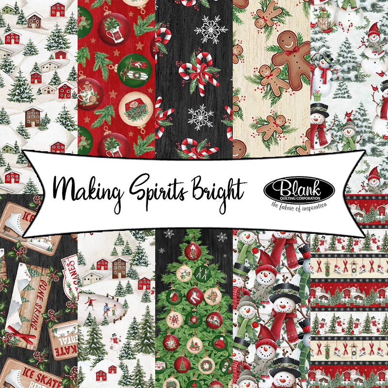 Making Spirits Bright by Emma Leach for Blank Quilting – Fort Worth ...