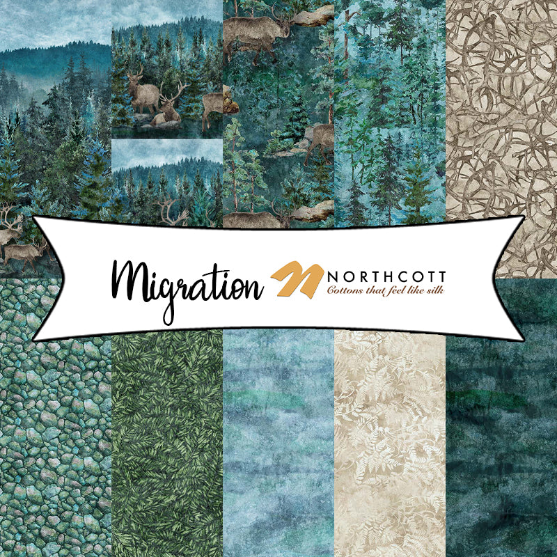 Migration by Linda Ludovico for Northcott Fabrics