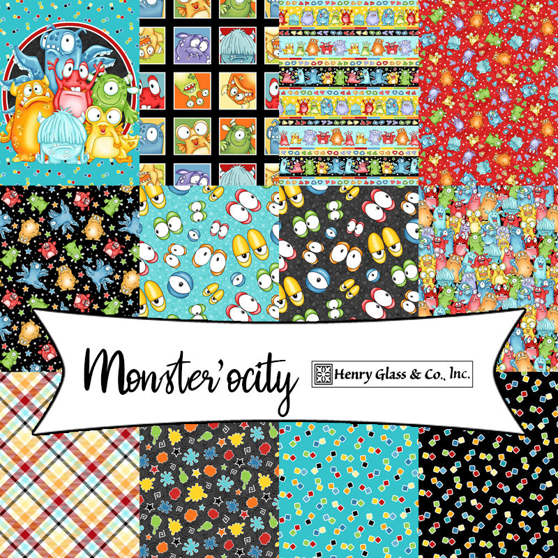 Monster'ocity by Simply Shelly Designs for Henry Glass Fabrics