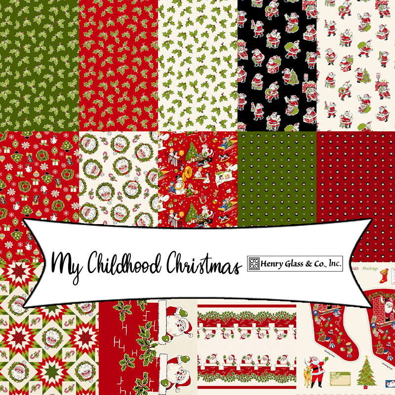 My Childhood Christmas by Stacy West for Henry Glass Fabrics
