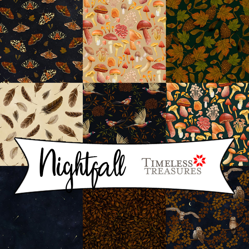 Nightfall by Rosie Dore for Timeless Treasures Fabrics