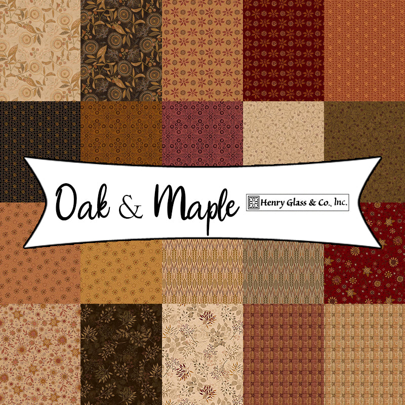 Oak & Maple by Janet Rae Nesbitt for Henry Glass Fabrics