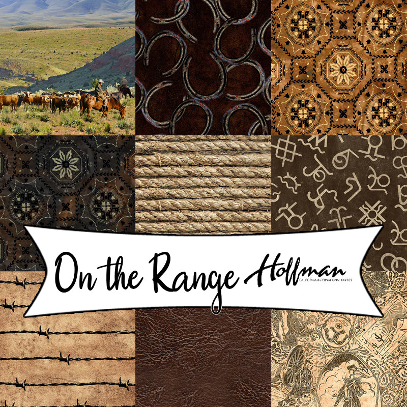 On The Range from Hoffman Fabrics