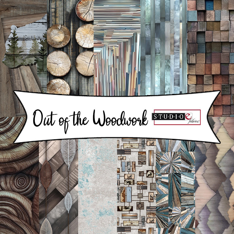 Out of the Woodwork by Funny Girl for Studio E Fabrics
