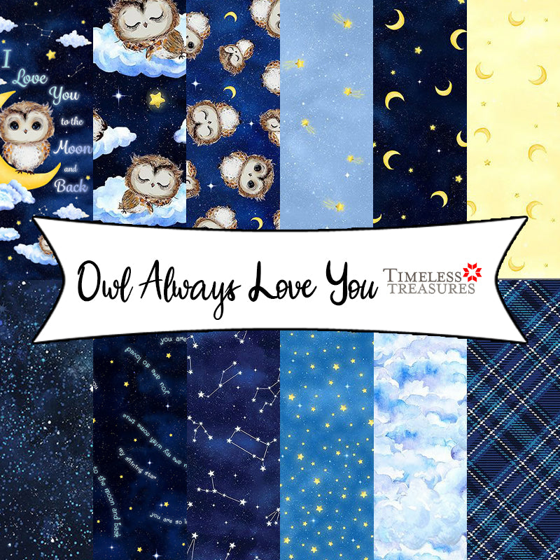 Owl Always Love You from Timeless Treasures Fabrics