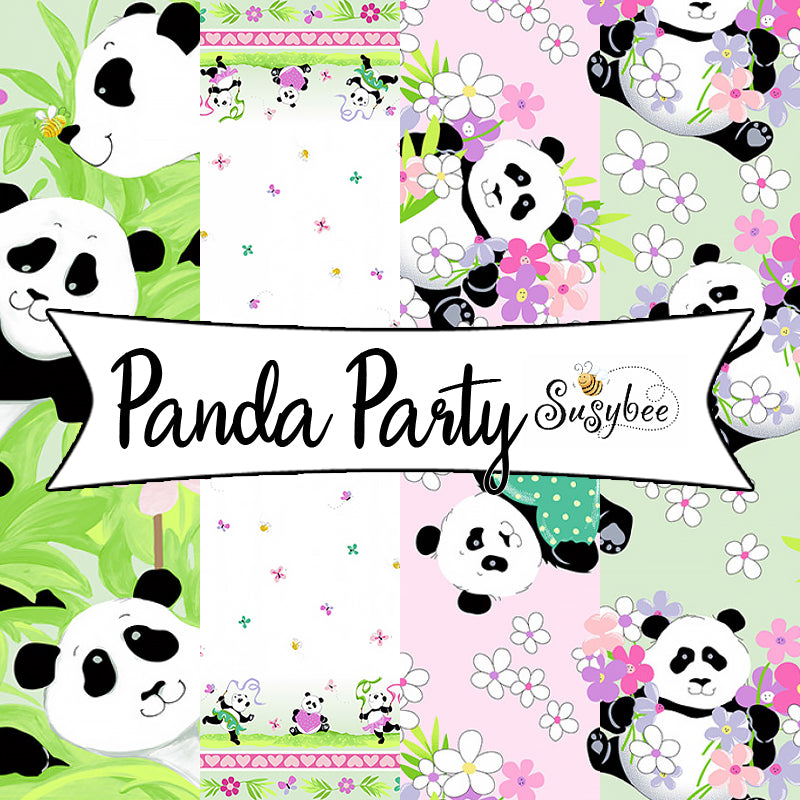 Panda Party from Susybee Fabrics