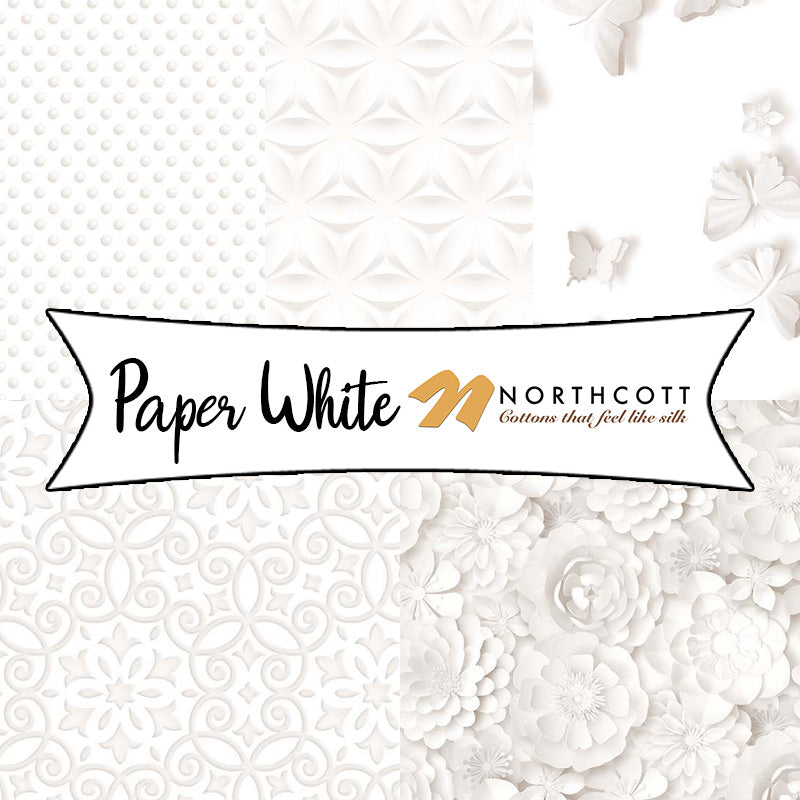 Paper White by Deborah Edwards for Northcott Fabrics