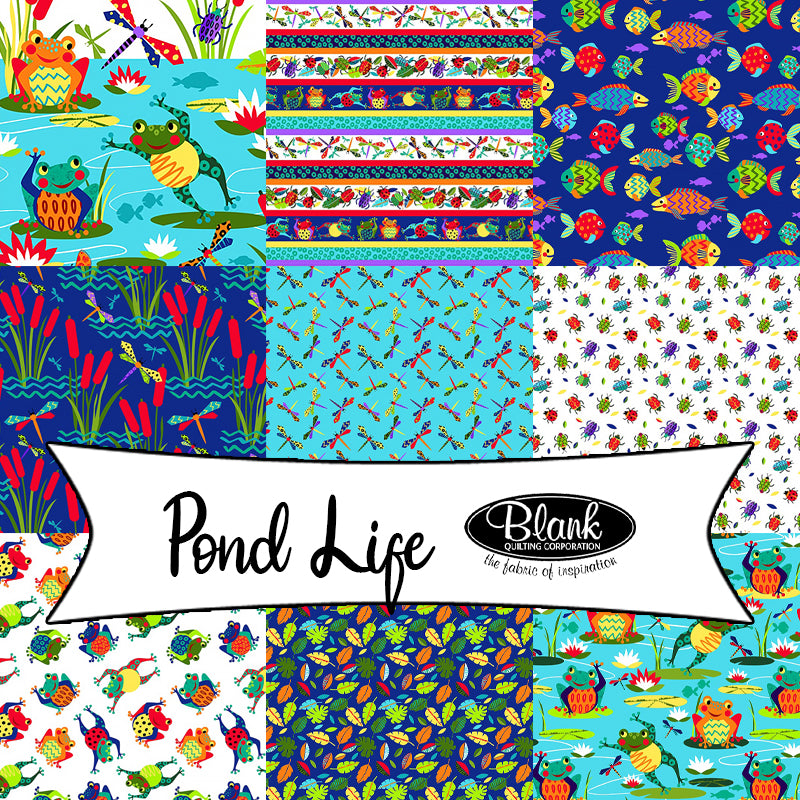 Pond Life by Elsie Ess for Blank Quilting