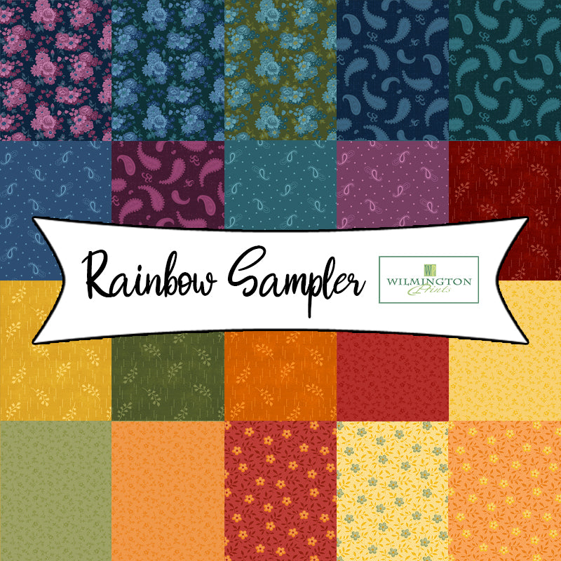 Rainbow Sampler by Kaye England for Wilmington Prints