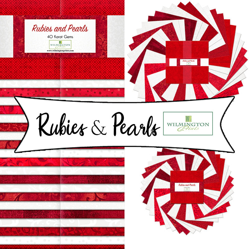 Rubies & Pearls from Wilmington Prints