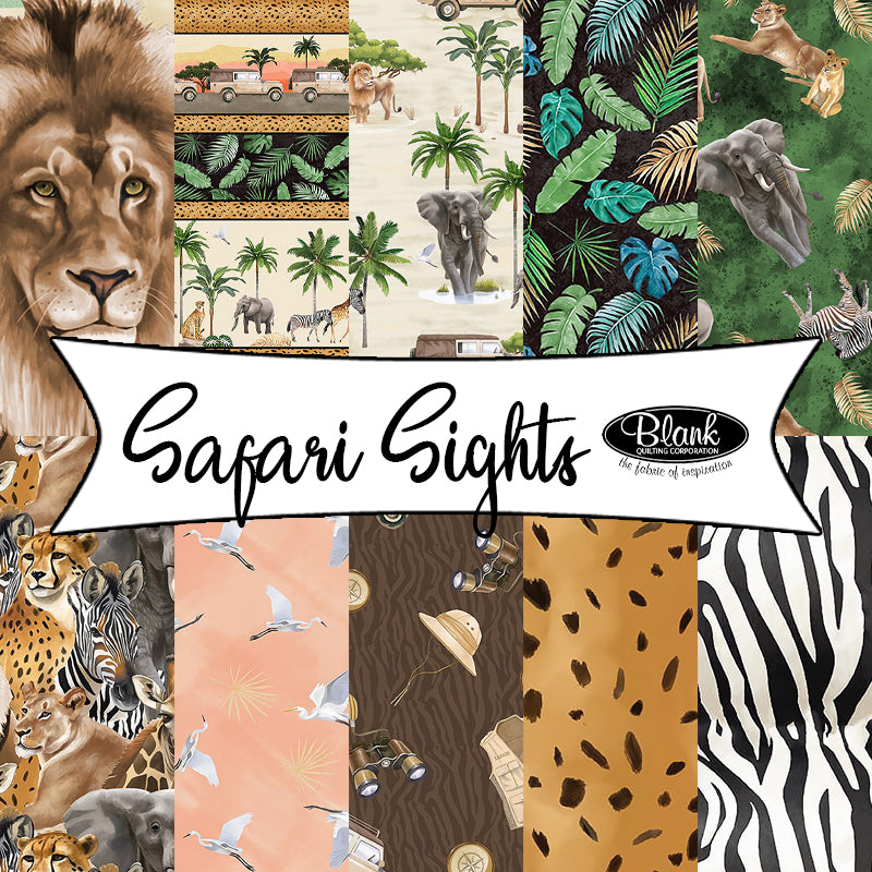 Safari Sights by Lucca Sheppard for Blank Quilting