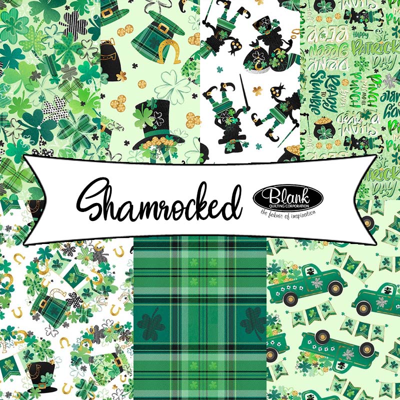 Shamrocked by Silas M. Studio for Blank Quilting