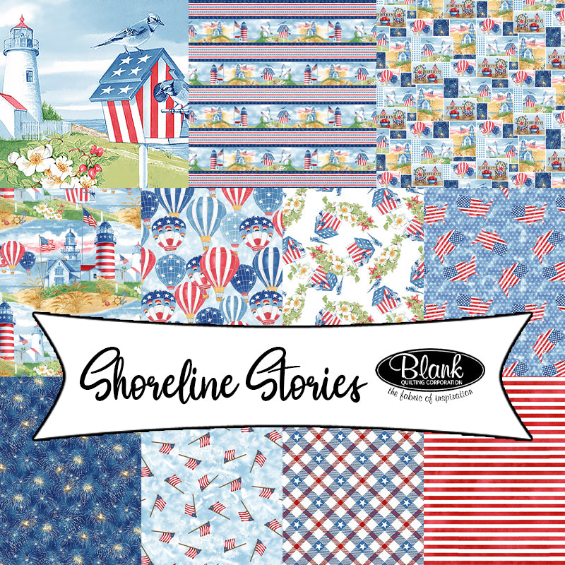 Shoreline Stories by Lisabelle Art Studio for Blank Quilting