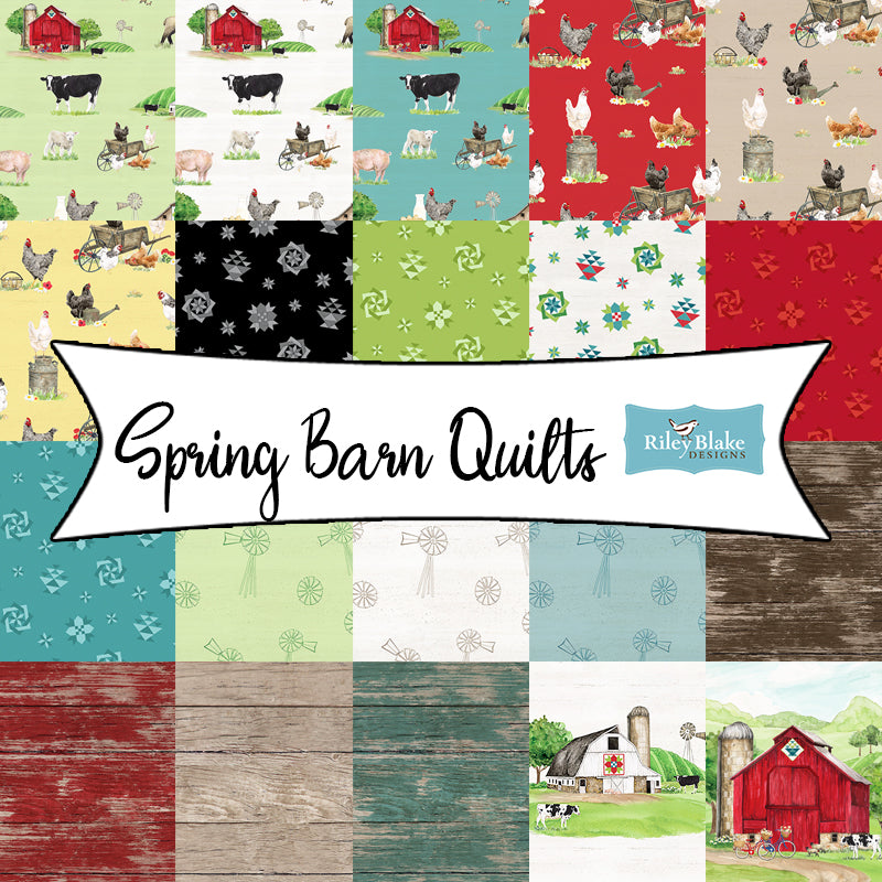 Spring Barn Quilts by Tara Reed for Riley Blake Designs