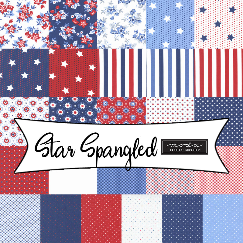 Star Spangled by April Rosenthal of Prairie Grass for Moda Fabrics