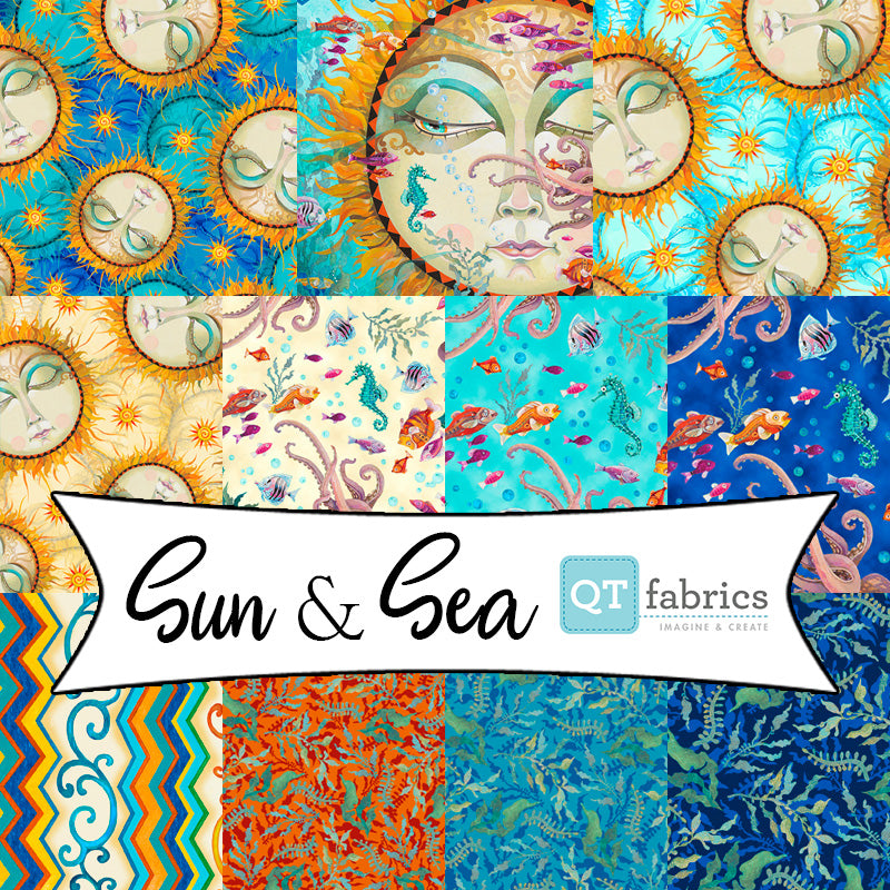 Sun & Sea by David Galchutt for QT Fabrics