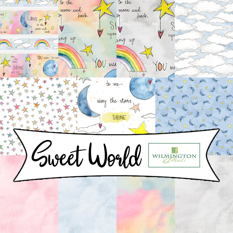 Sweet World by Charlotte Grace for Wilmington Prints