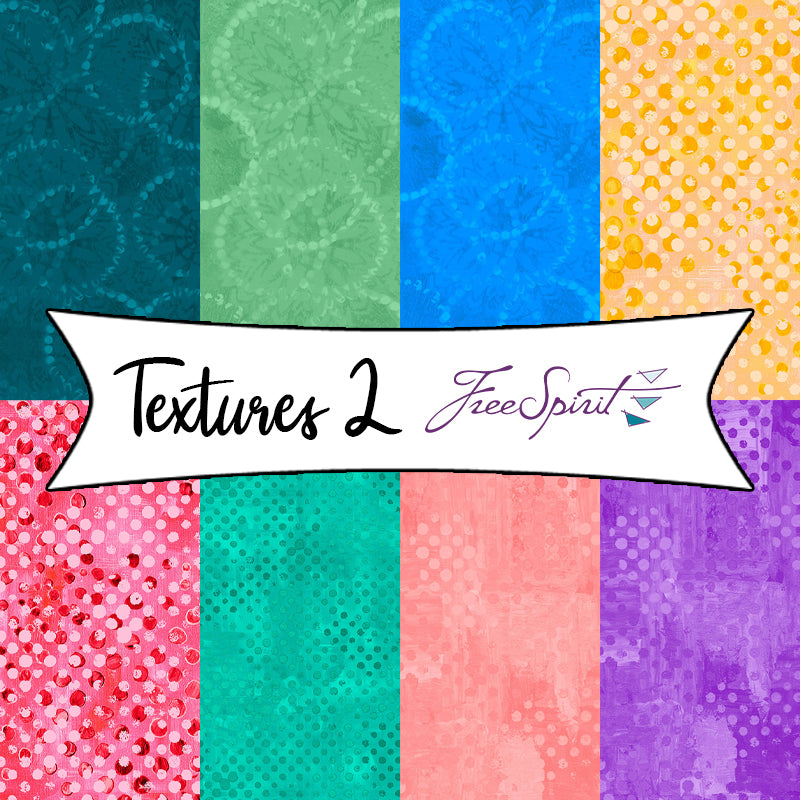 Textures 2 by Sue Penn for Free Spirit Fabrics