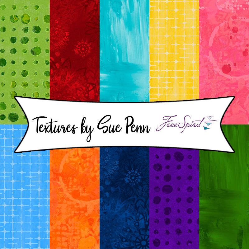 Textures by Sue Penn for Free Spirit Fabrics