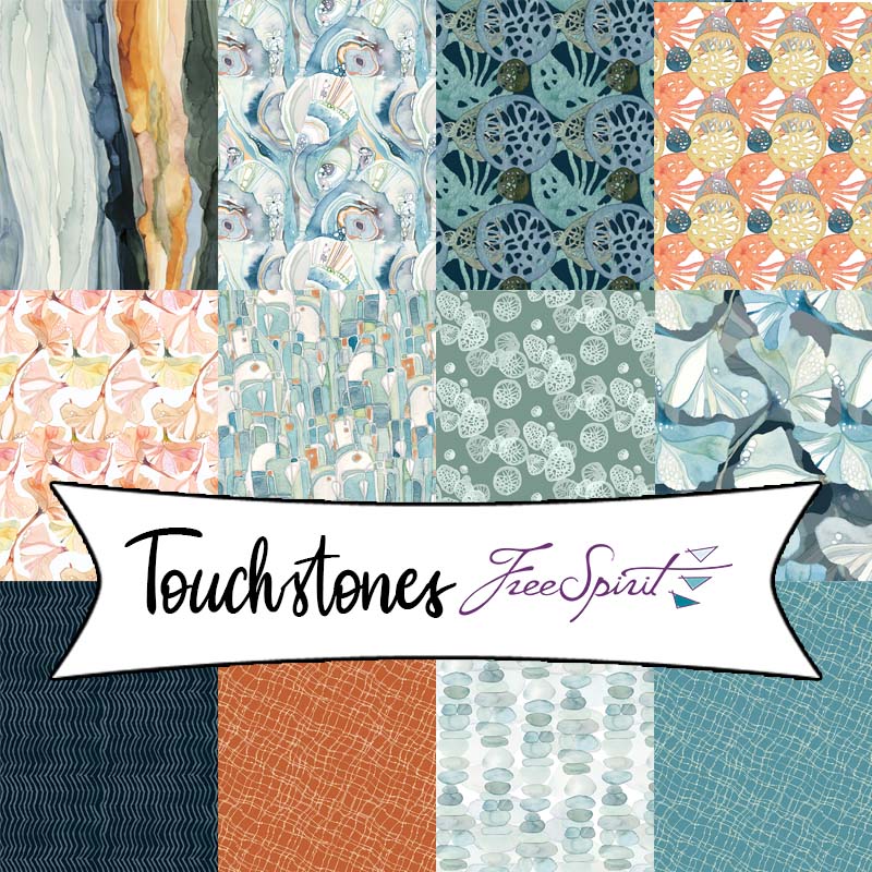 Touchstones by Shell Rummel for Free Spirit Fabrics