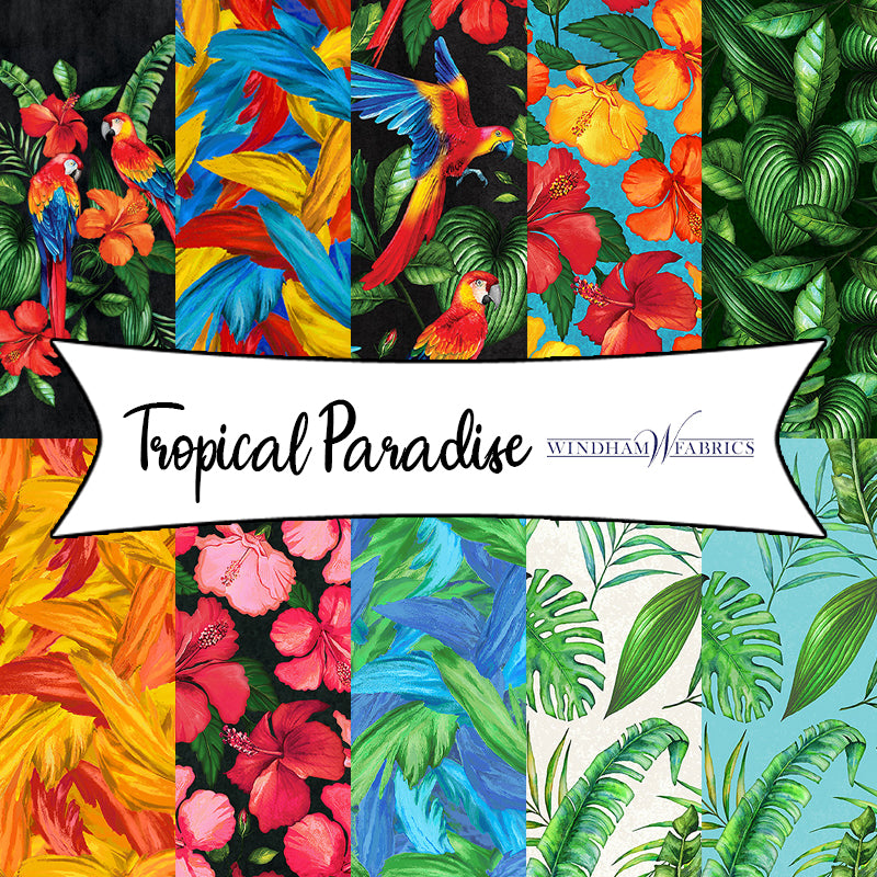 Tropical Paradise by Whistler Studios for Windham Fabrics