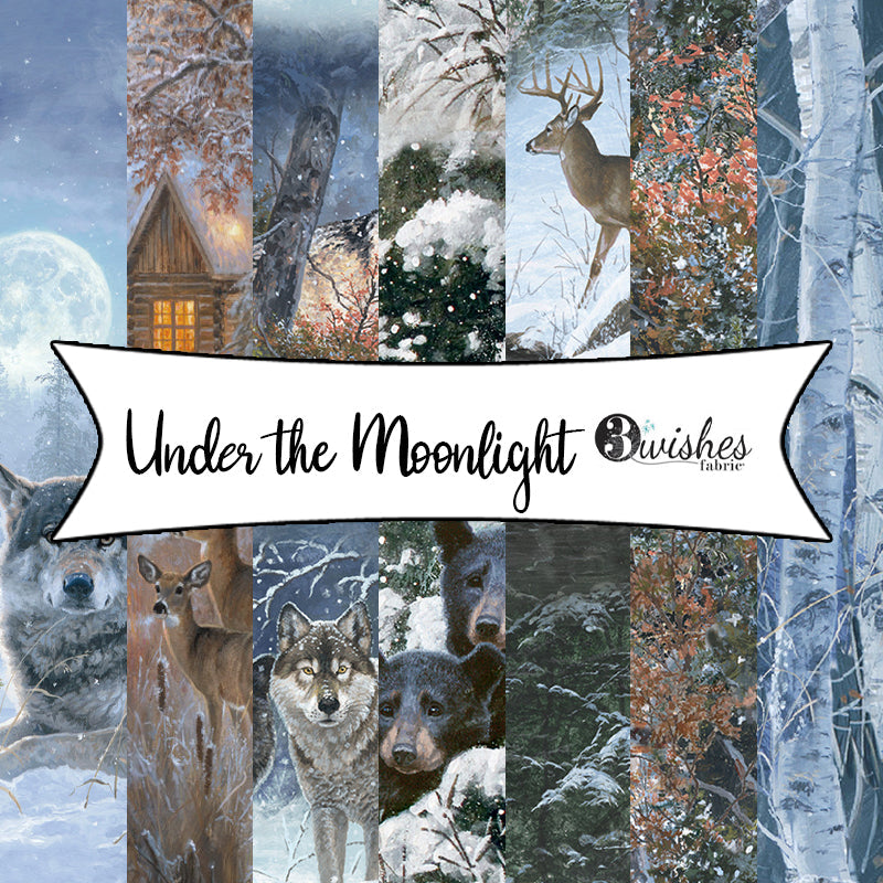 Under the Moonlight by Abraham Hunter for 3 Wishes Fabrics