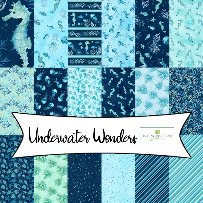 Underwater Wonders by Deane Beesley Designs for Wilmington Prints