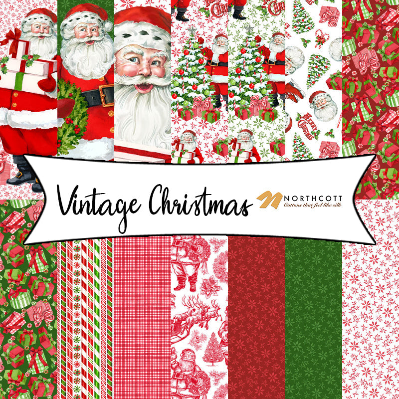 Vintage Christmas by Deborah Edwards for Northcott Fabrics