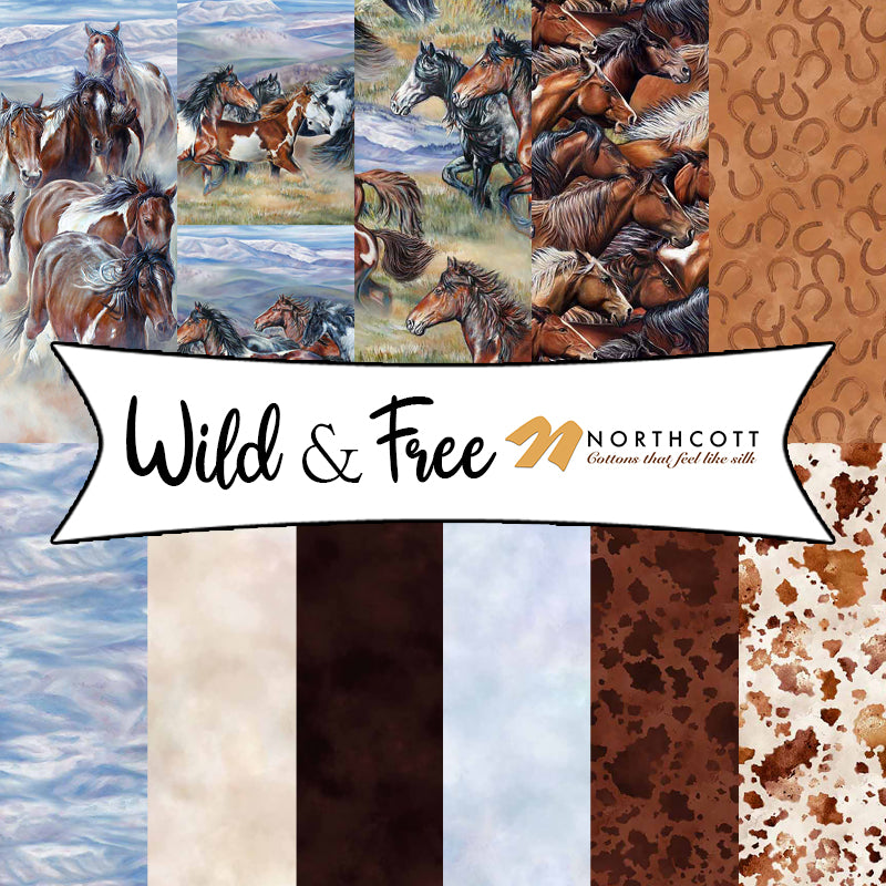 Wild & Free by Rick Unger for Northcott Fabrics