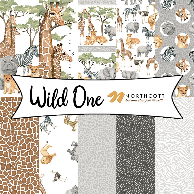 Wild One by Deborah Edwards for Northcott Fabrics