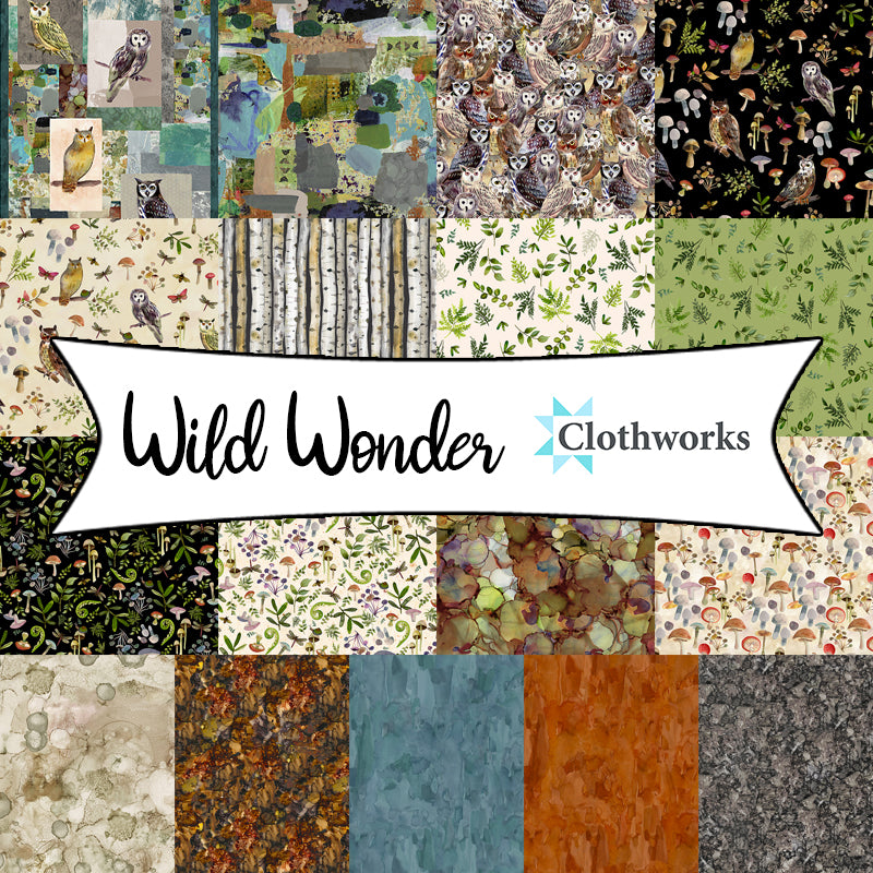 Wild Wonder by Sue Zipkin for Clothworks Fabrics