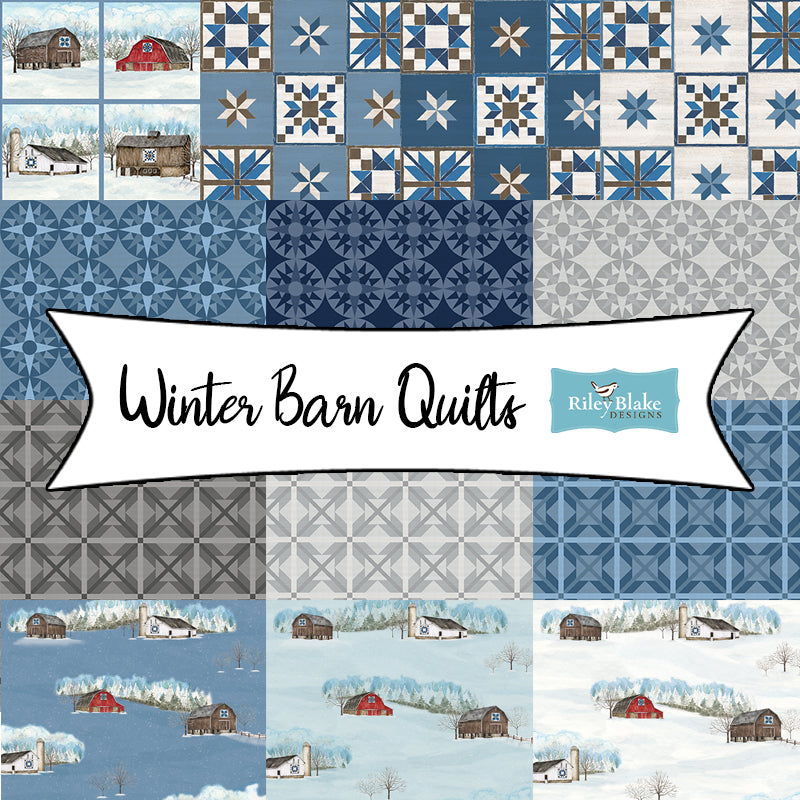 Winter Barn Quilts by Tara Reed for Riley Blake Designs