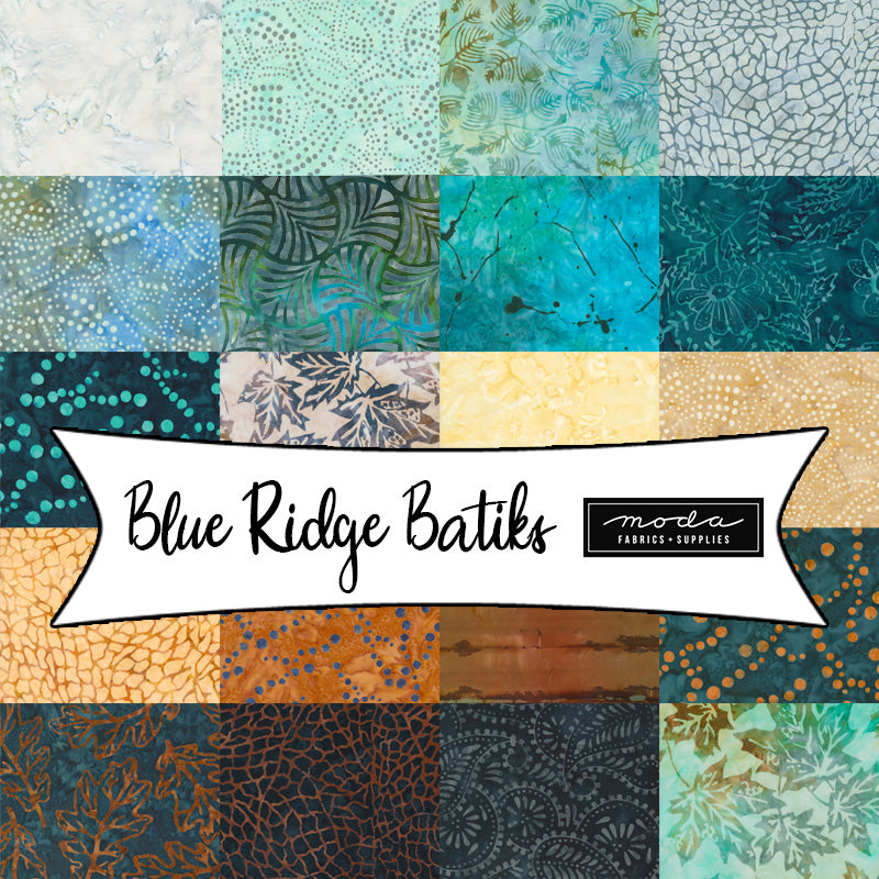 Blue Ridge Batiks from Moda Fabrics