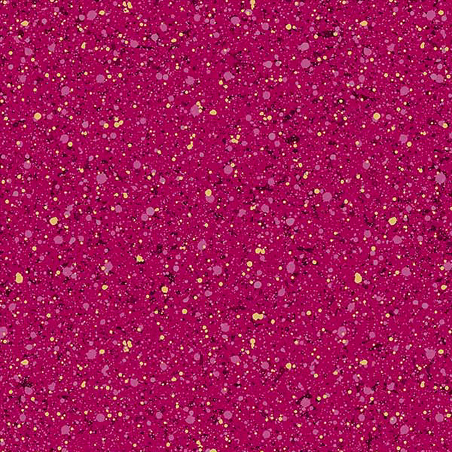 Northcott Gold Dust Plum Metallic 1 Yard Cut