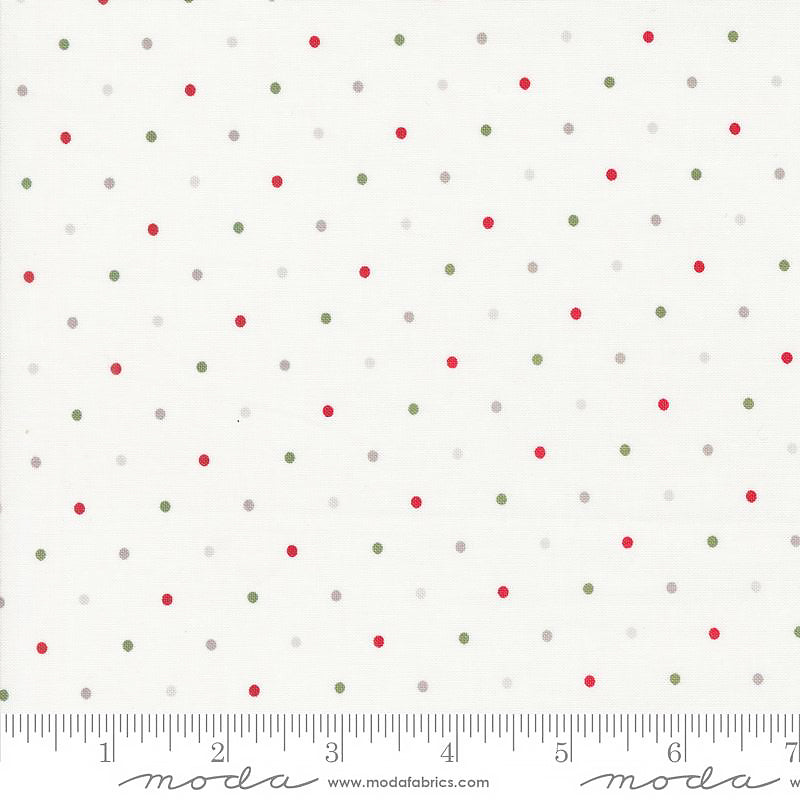 108" Wide Quilt Backing Magic Dot Christmas