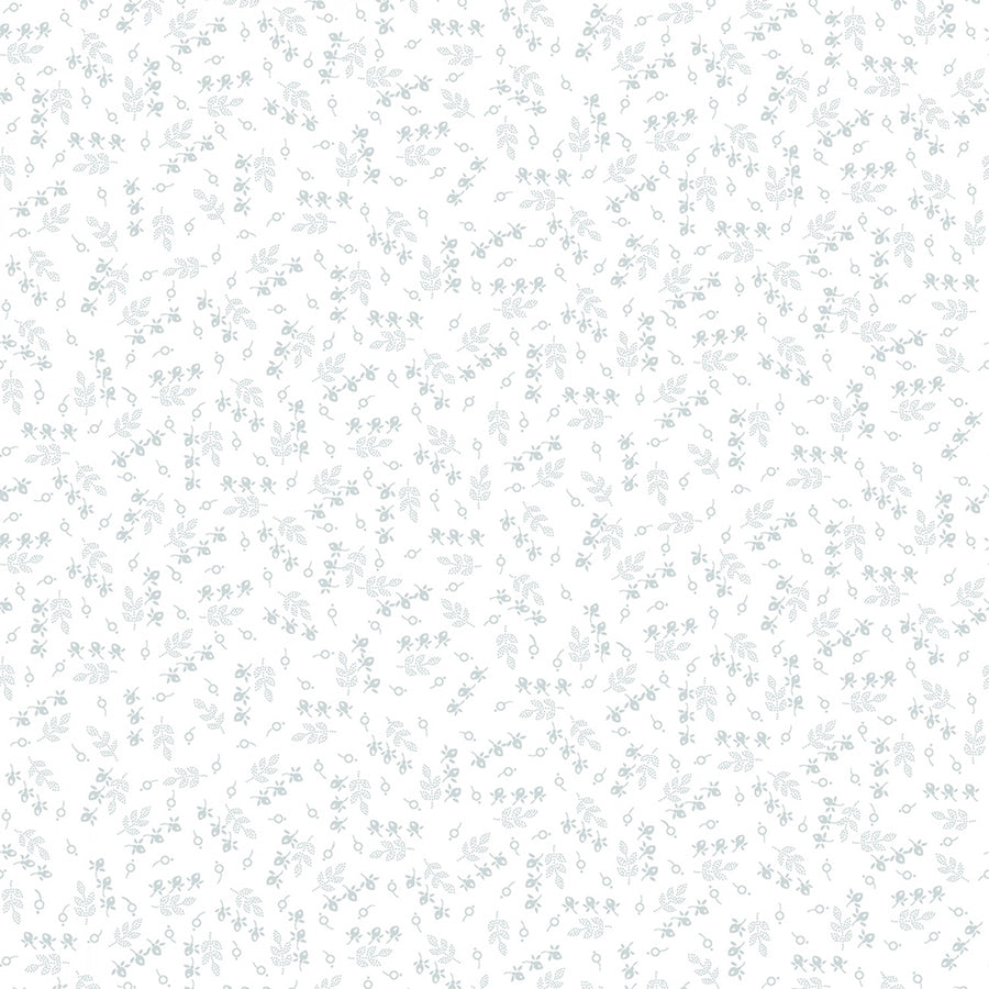 Quilter's Flour V Ditsy Berries White on White